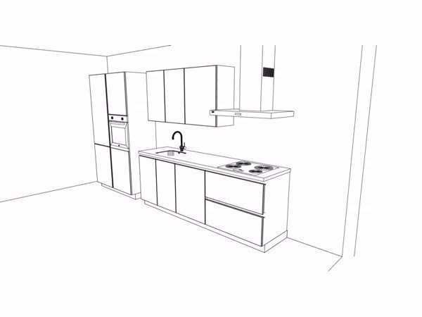 Häcker Concept 130 Comet geplamuurde beton grafiet rechte keuken - Häcker Concept 130 Keukens keukens | afbeelding 6 van 17