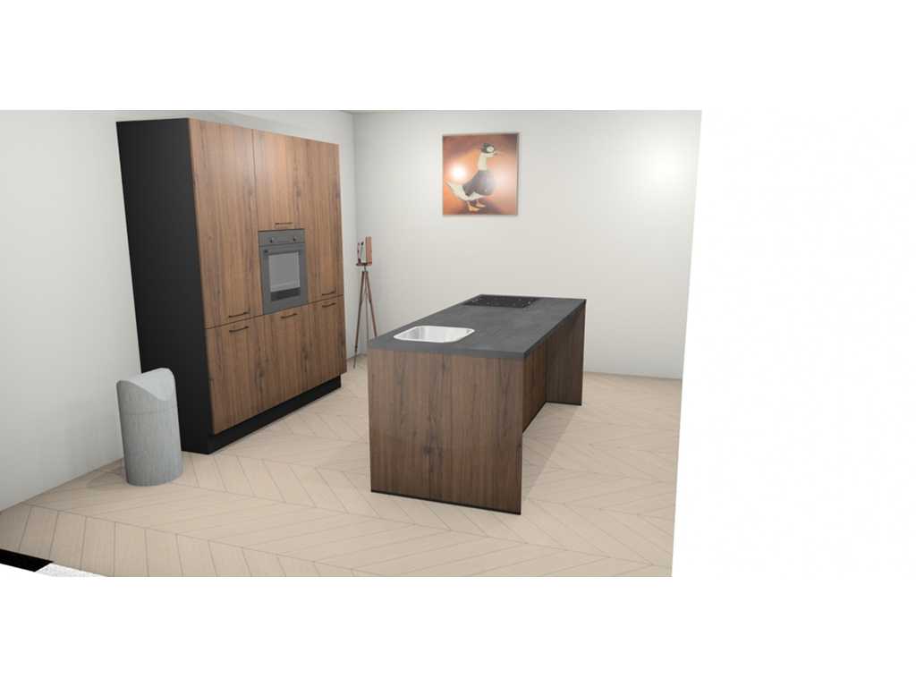 Häcker Concept - Bali notenhout - Eiland - Häcker Keukens keukens | afbeelding 5 van 20