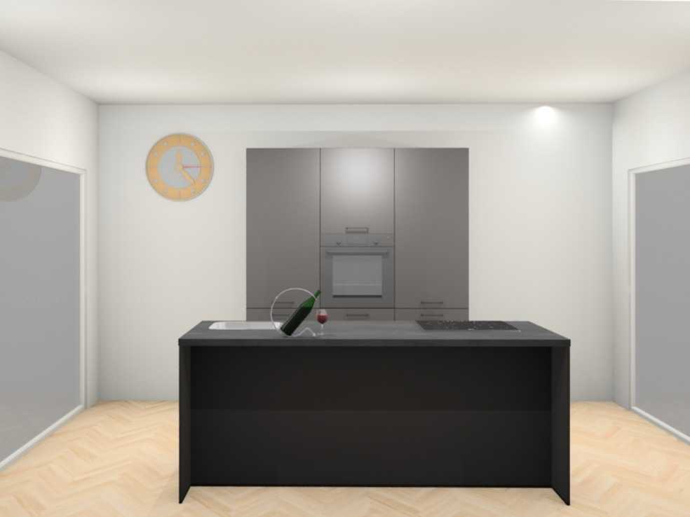 Häcker Concept Topsoft Grafiet mat Eiland - Häcker Concept Keukens keukens uit voorraad leverbaar