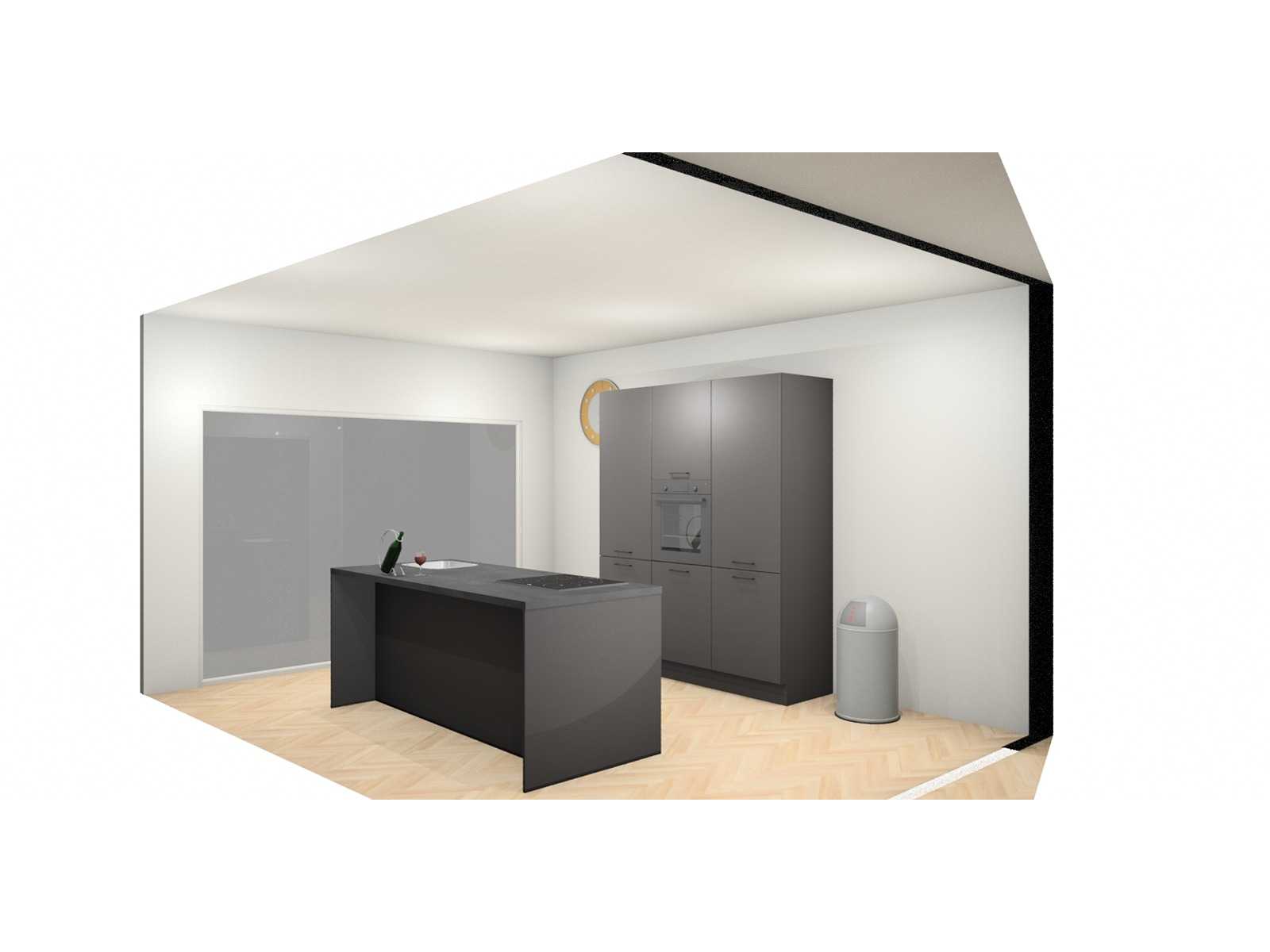 Häcker Concept Topsoft Grafiet mat Eiland - Häcker Concept Keukens keukens | afbeelding 3 van 27