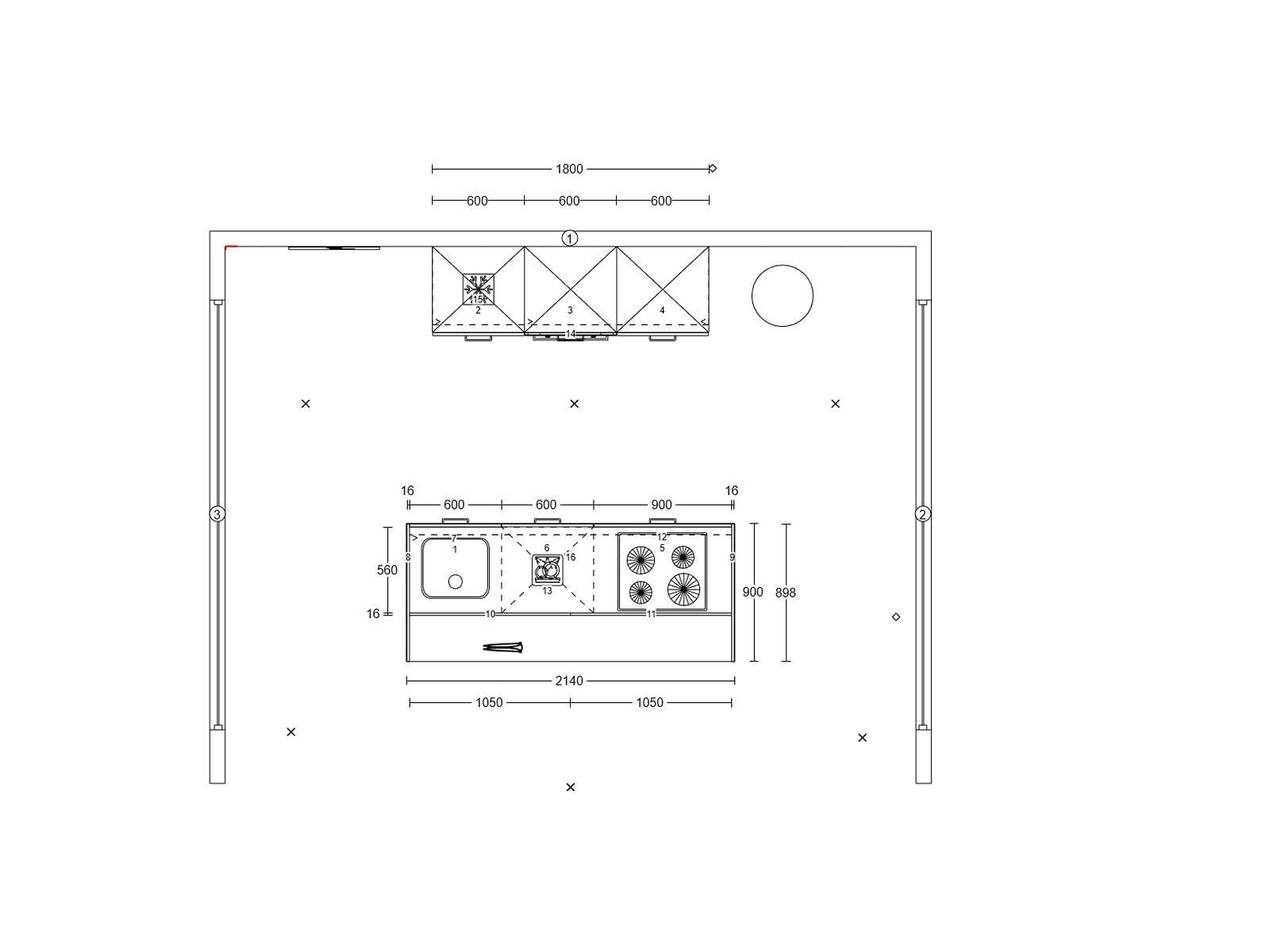 Häcker Concept Topsoft Grafiet mat Eiland - Häcker Concept Keukens keukens | afbeelding 9 van 27