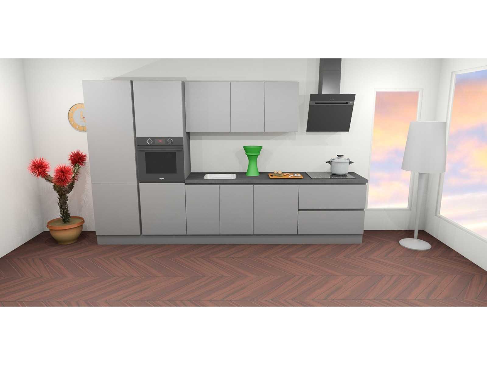 Häcker Concept Topsoft Parelgrijs mat Recht - Häcker Concept Keukens keukens | afbeelding 3 van 32