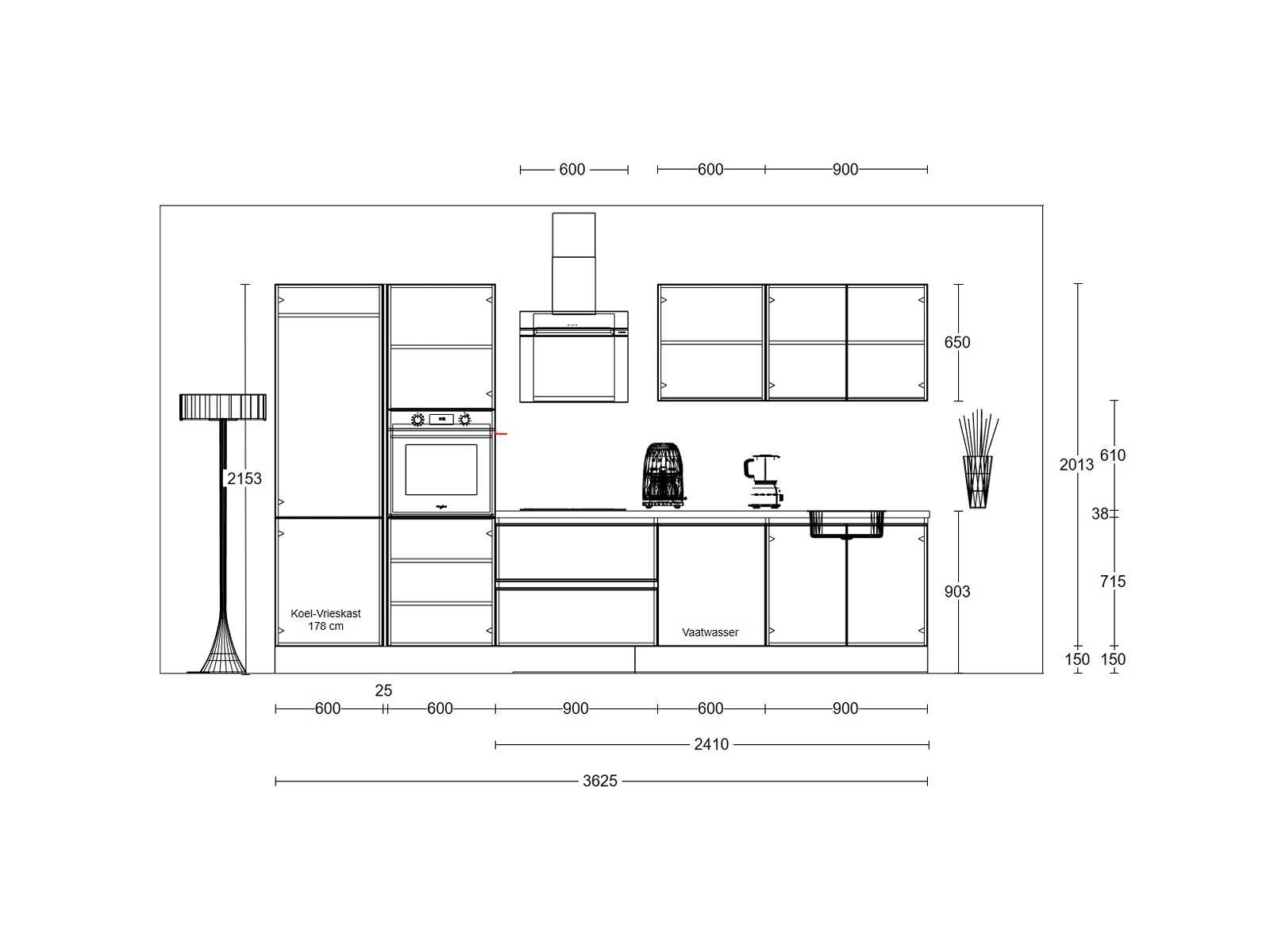 Häcker Concept Topsoft Wit mat Recht - Häcker Concept Keukens keukens | afbeelding 12 van 30