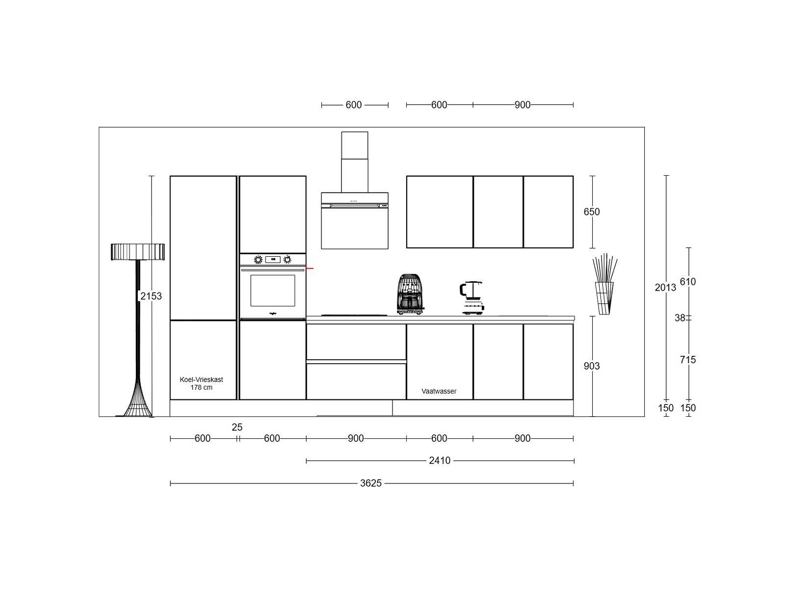 Häcker Concept Topsoft Wit mat Recht - Häcker Concept Keukens keukens | afbeelding 13 van 30