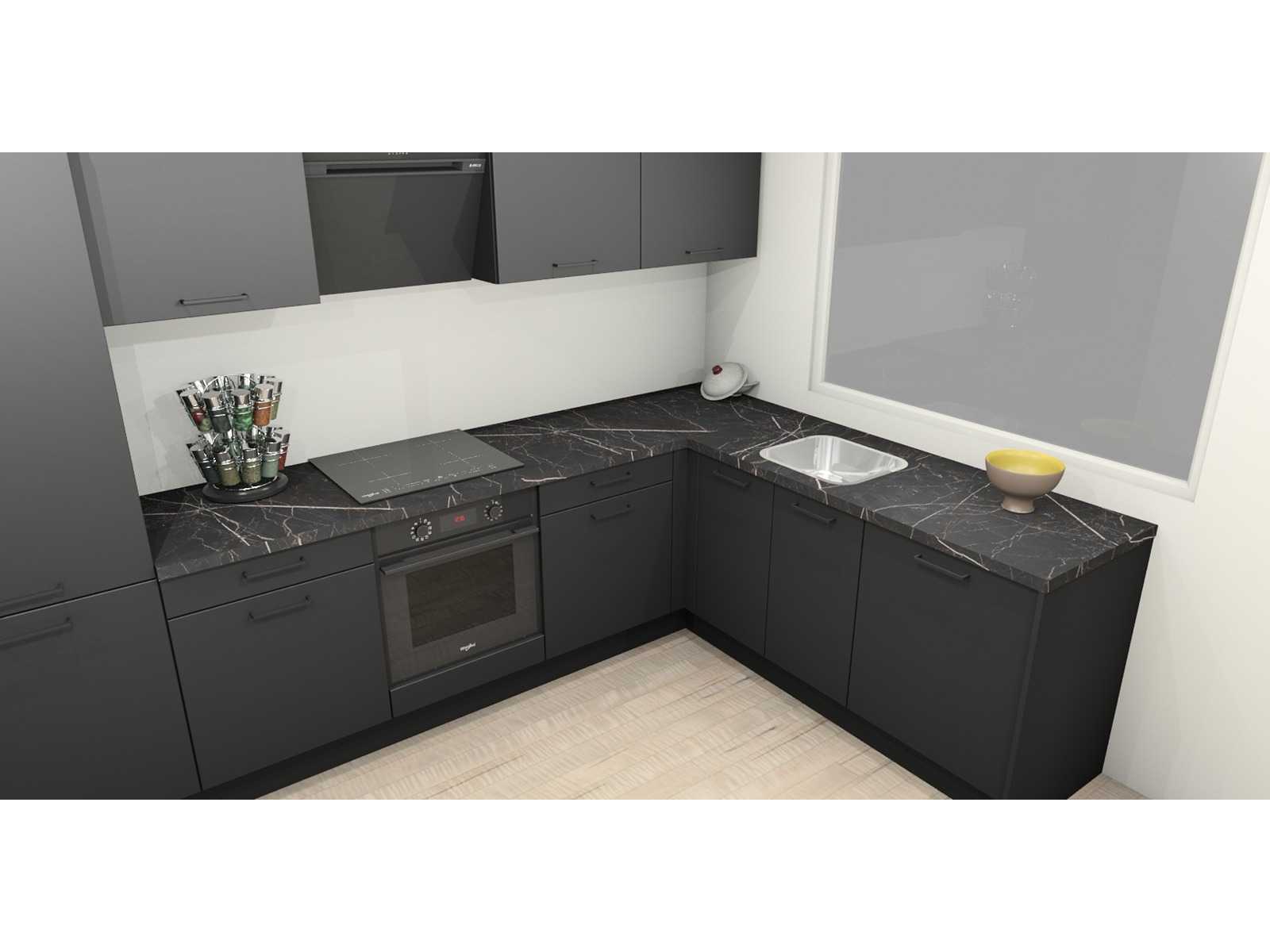 Häcker Concept Topsoft Zwart mat Hoek - Häcker Concept Keukens keukens | afbeelding 6 van 27