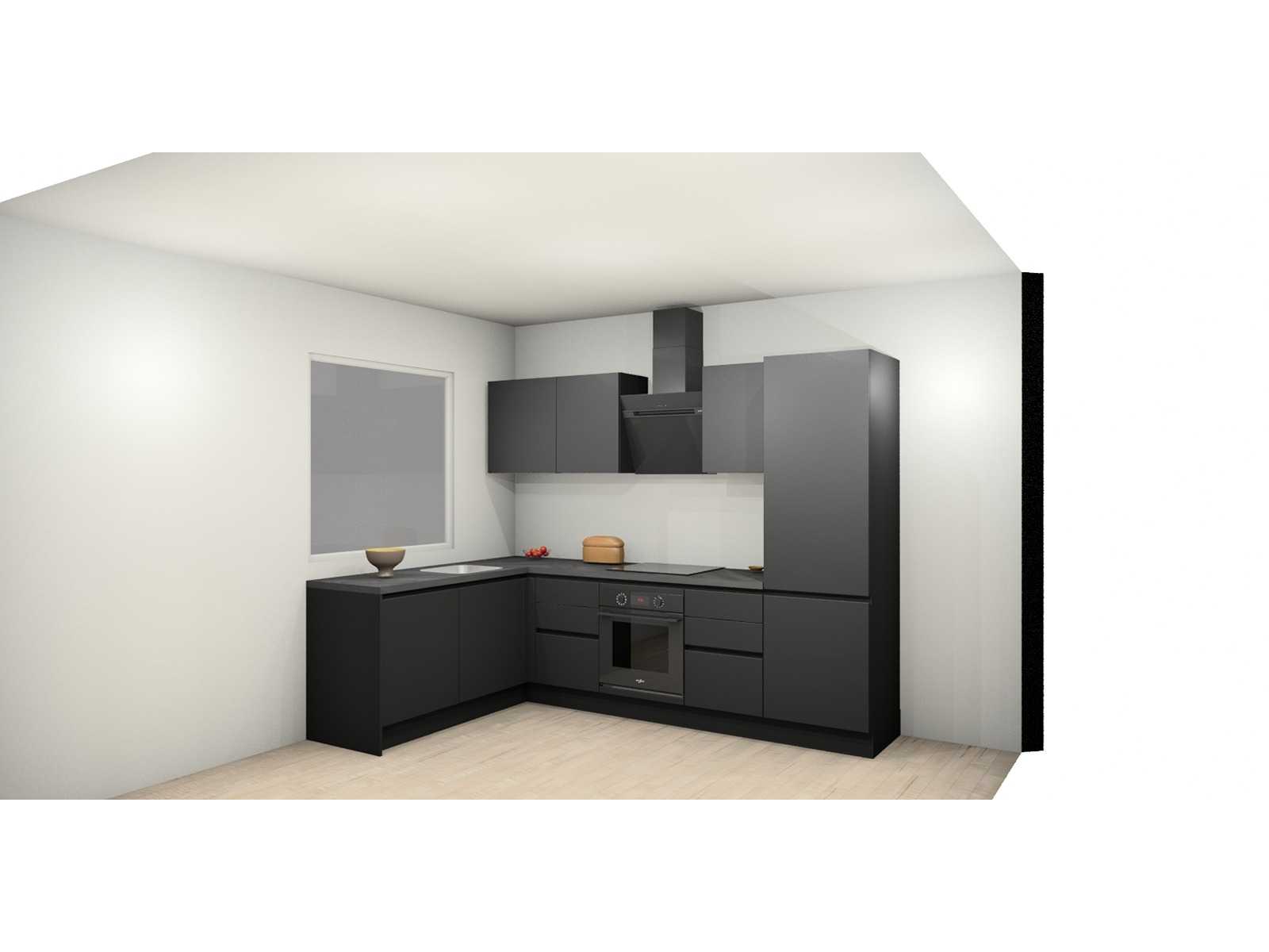 Häcker Concept Topsoft Zwart mat Hoek - Häcker Concept Keukens keukens | afbeelding 2 van 33
