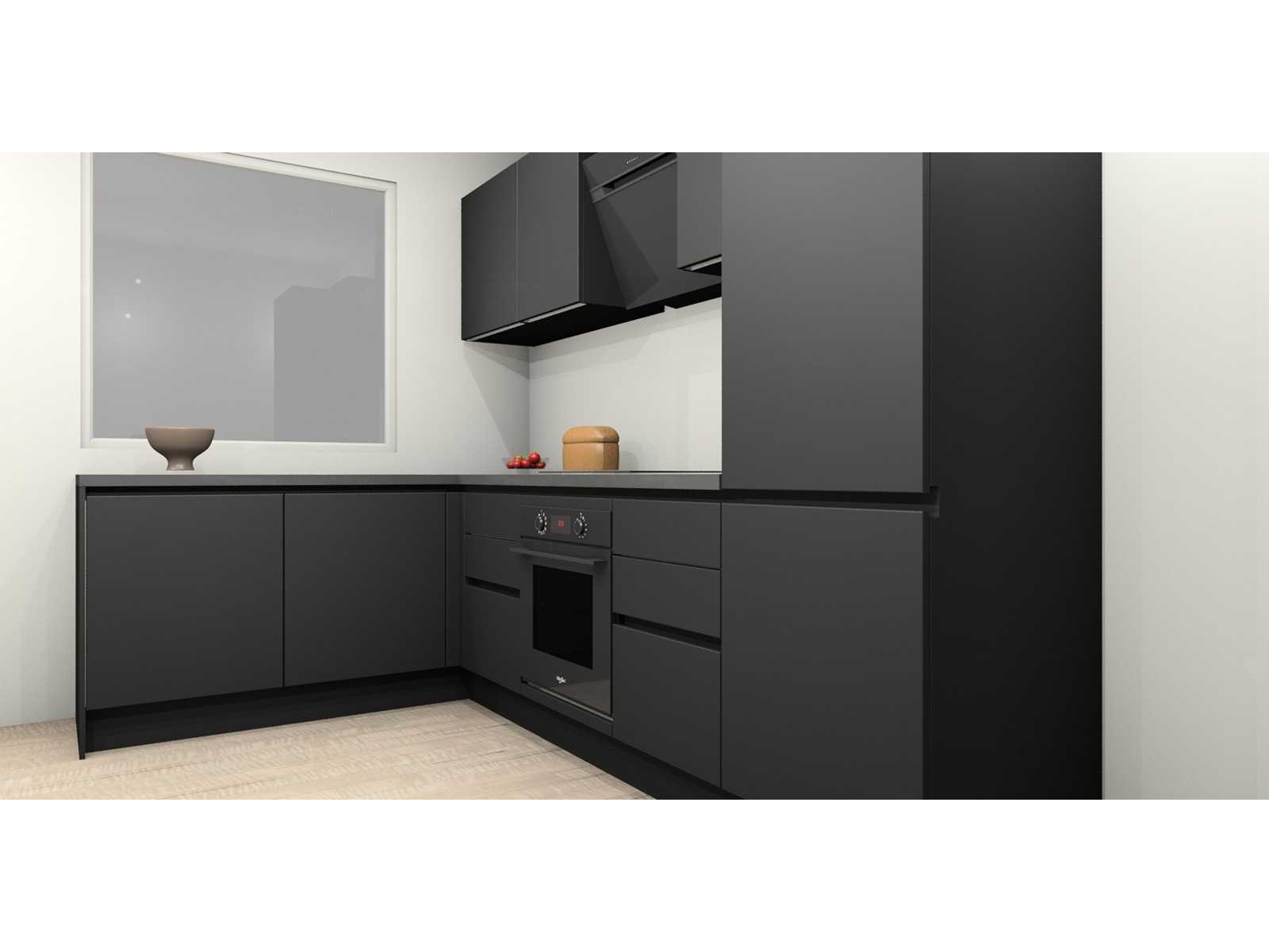 Häcker Concept Topsoft Zwart mat Hoek - Häcker Concept Keukens keukens | afbeelding 6 van 33