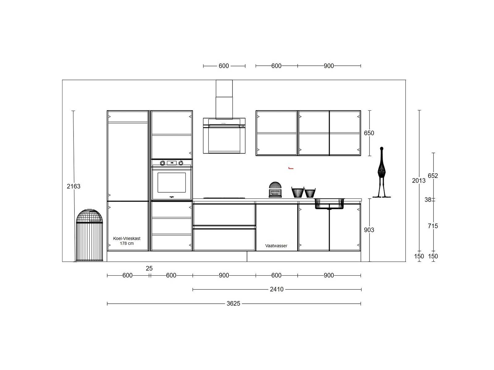 Häcker Concept Topsoft Zwart mat Recht - Häcker Concept Keukens keukens | afbeelding 13 van 29