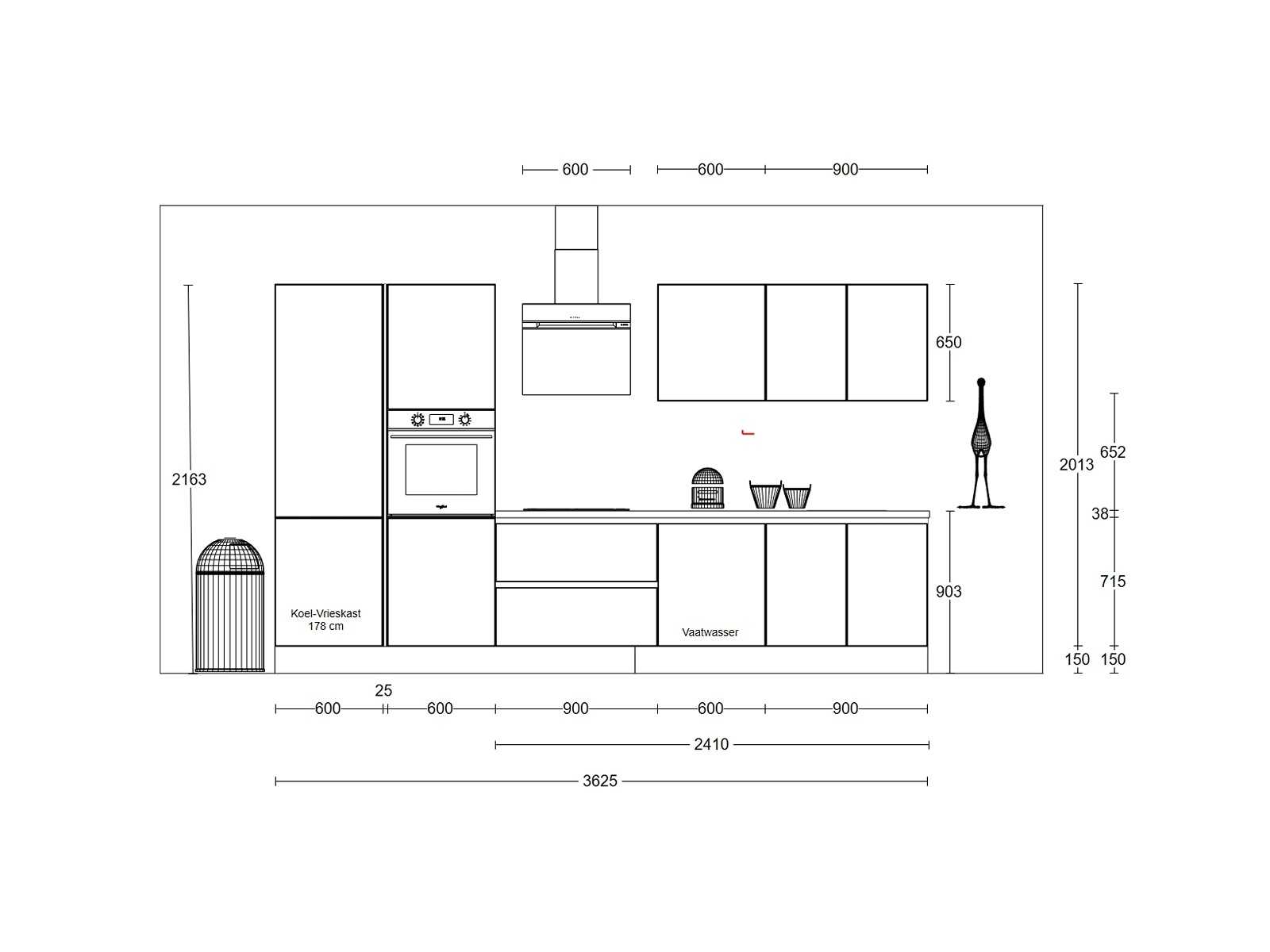 Häcker Concept Topsoft Zwart mat Recht - Häcker Concept Keukens keukens | afbeelding 14 van 29