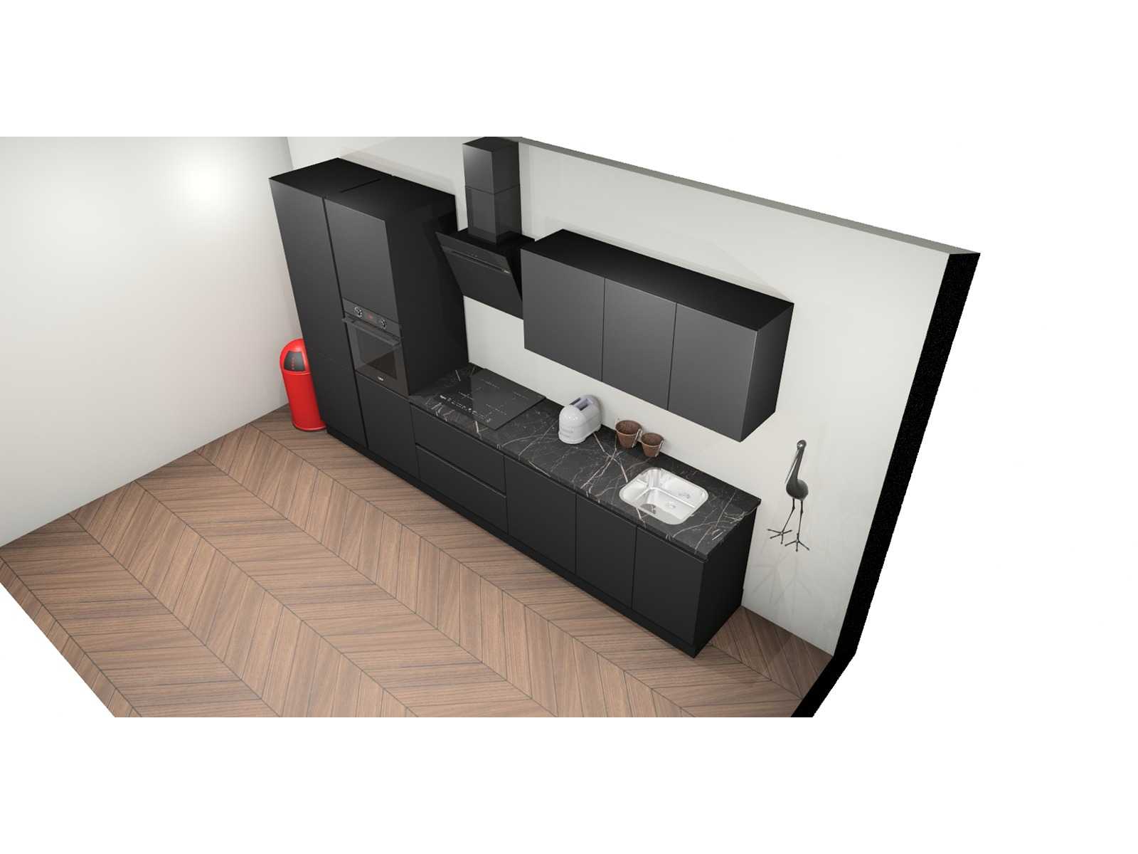 Häcker Concept Topsoft Zwart mat Recht - Häcker Concept Keukens keukens | afbeelding 5 van 29