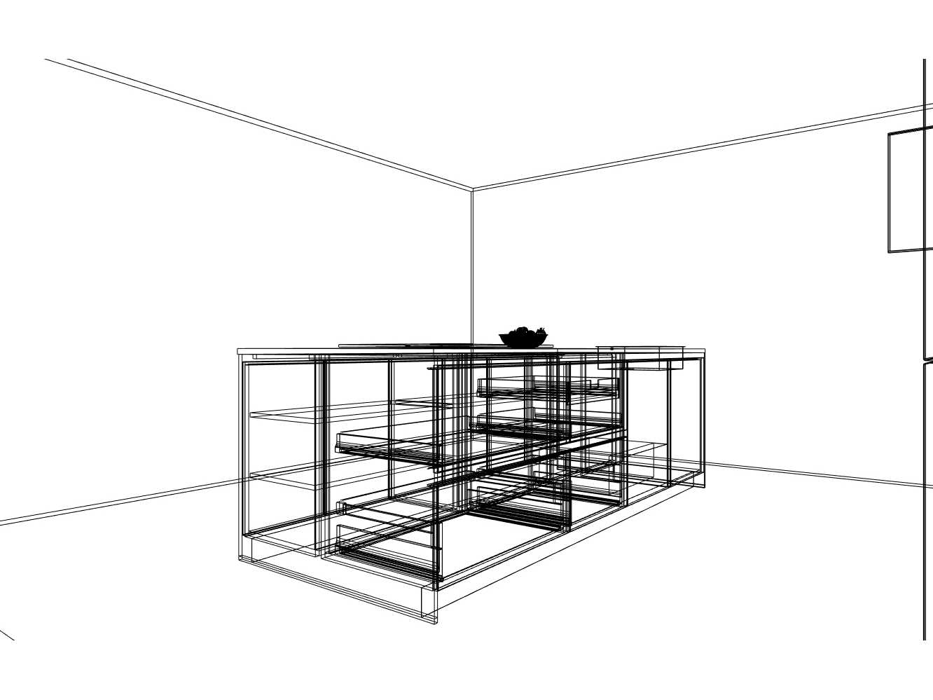 Häcker Concept130  Bali Notenhout  Topsoft mat lak zwart eiland keuken - Häcker Concept130 Keukens keukens | afbeelding 21 van 40