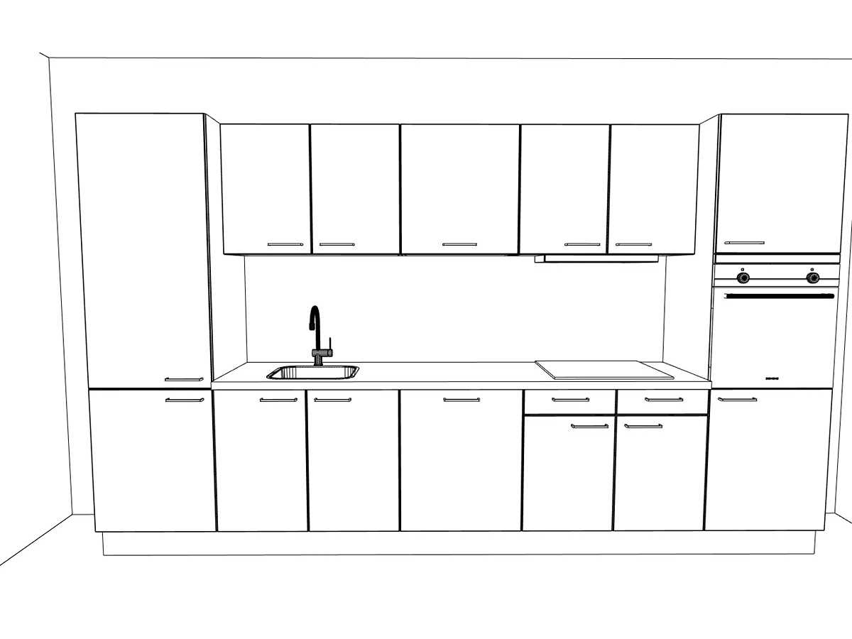 Häcker Concept130 SCALA Olijfgroen Keukenopstelling - Häcker Keukens keukens | afbeelding 8 van 17