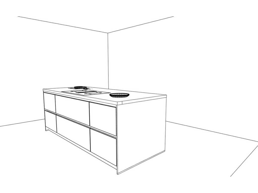 Häcker Concept130 TOP SOFT-GL grafiet mat lak Eiland keuken - Häcker Keukens keukens | afbeelding 14 van 20