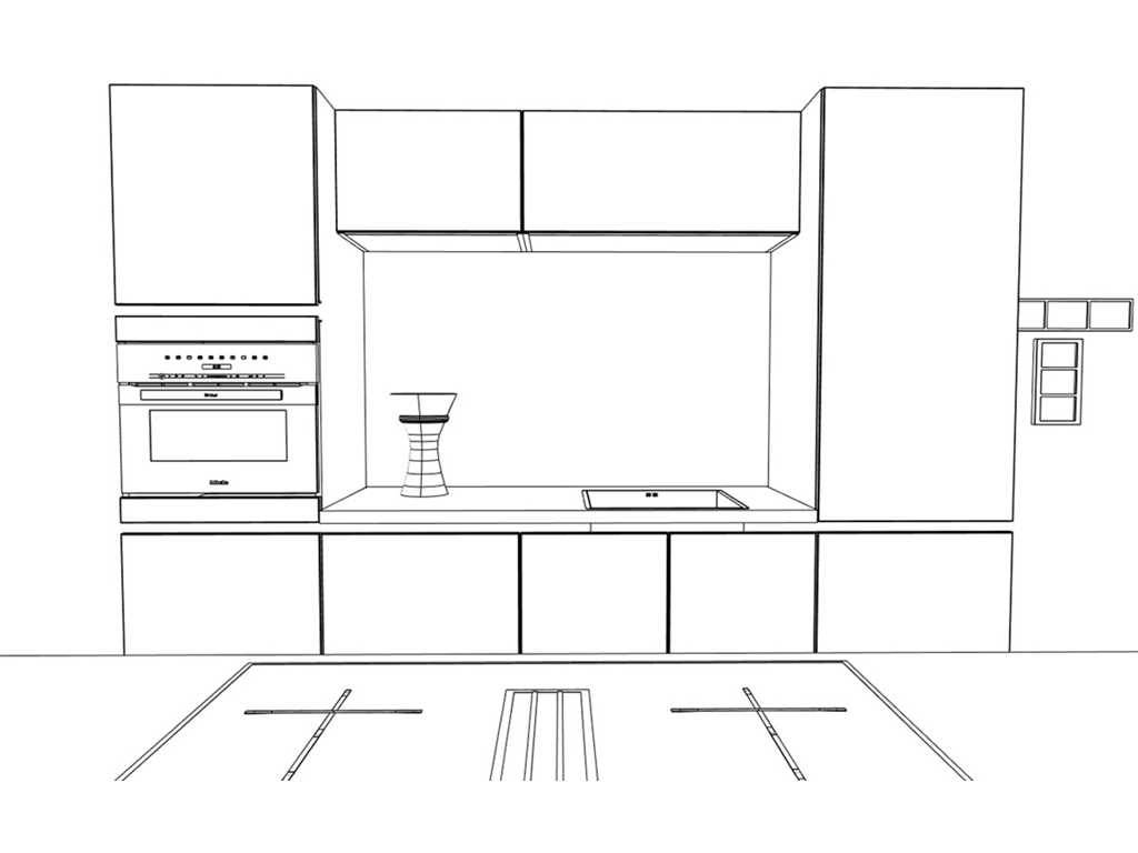 Häcker Concept130 TOP SOFT-GL grafiet mat lak Eiland keuken - Häcker Keukens keukens | afbeelding 15 van 20