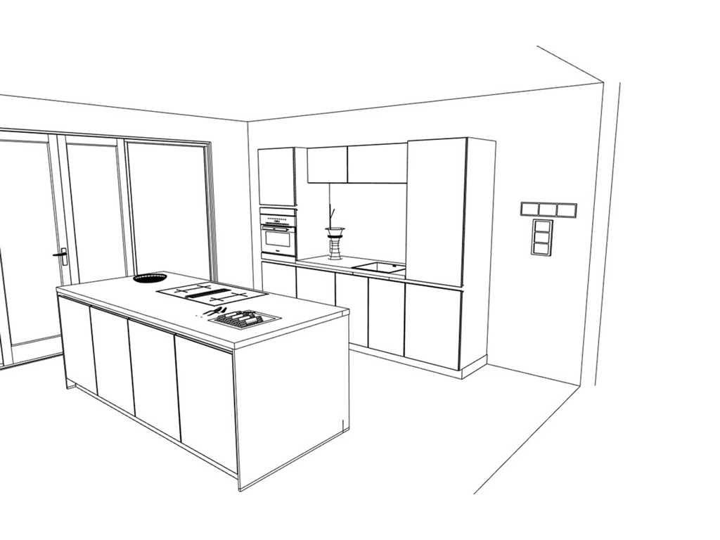 Häcker Concept130 TOP SOFT-GL grafiet mat lak Eiland keuken - Häcker Keukens keukens | afbeelding 18 van 20