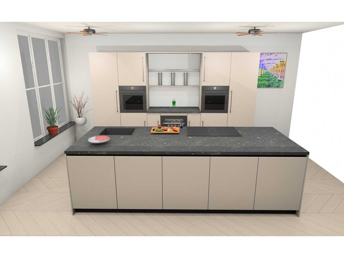 Häcker Concept130 - TOP SOFT-GL kashmir direktlak mat - Häcker Concept130 Keukens keukens | afbeelding 2 van 35
