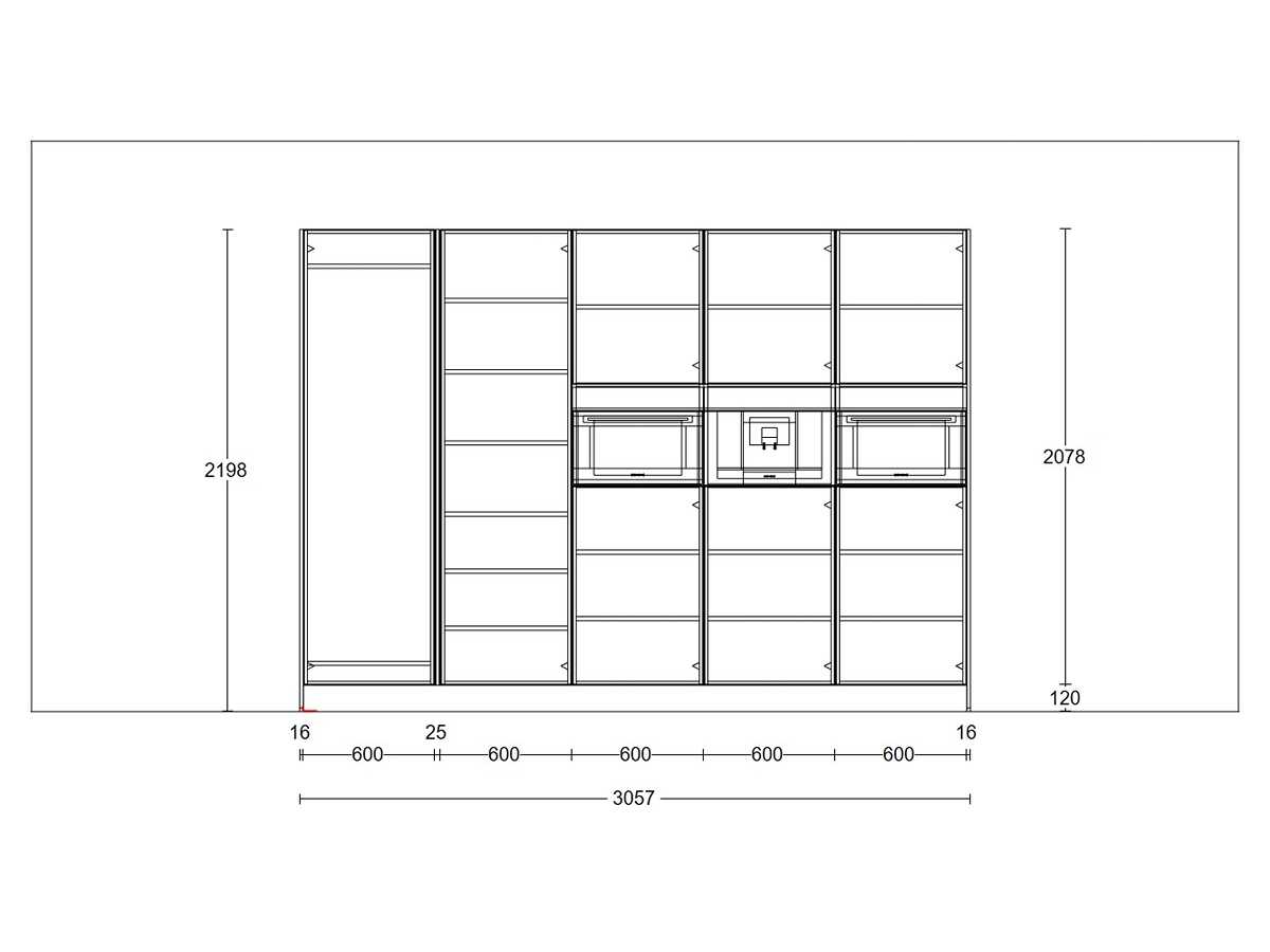 Häcker Concept130 Topsoft mat lak grafiet Eiland keuken - Häcker Keukens keukens | afbeelding 10 van 26