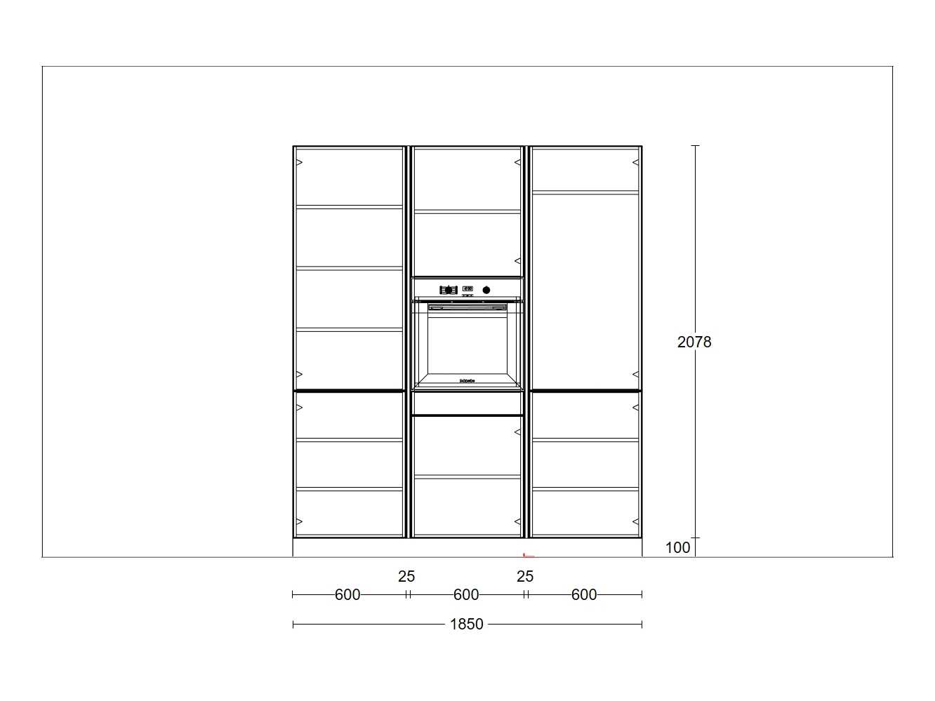 Häcker Concept130 Topsoft mat parelgrijs lak eiland keuken - Häcker Keukens keukens | afbeelding 12 van 33