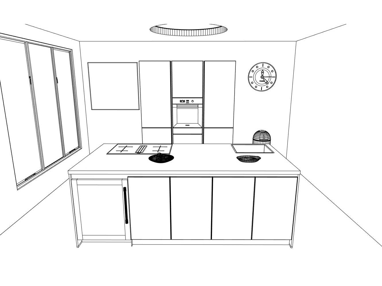 Häcker Concept130 Topsoft mat parelgrijs lak eiland keuken - Häcker Keukens keukens | afbeelding 21 van 33