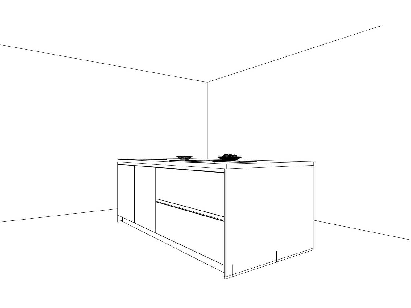 Häcker Concept130 Topsoft mat parelgrijs lak eiland keuken - Häcker Keukens keukens | afbeelding 26 van 33