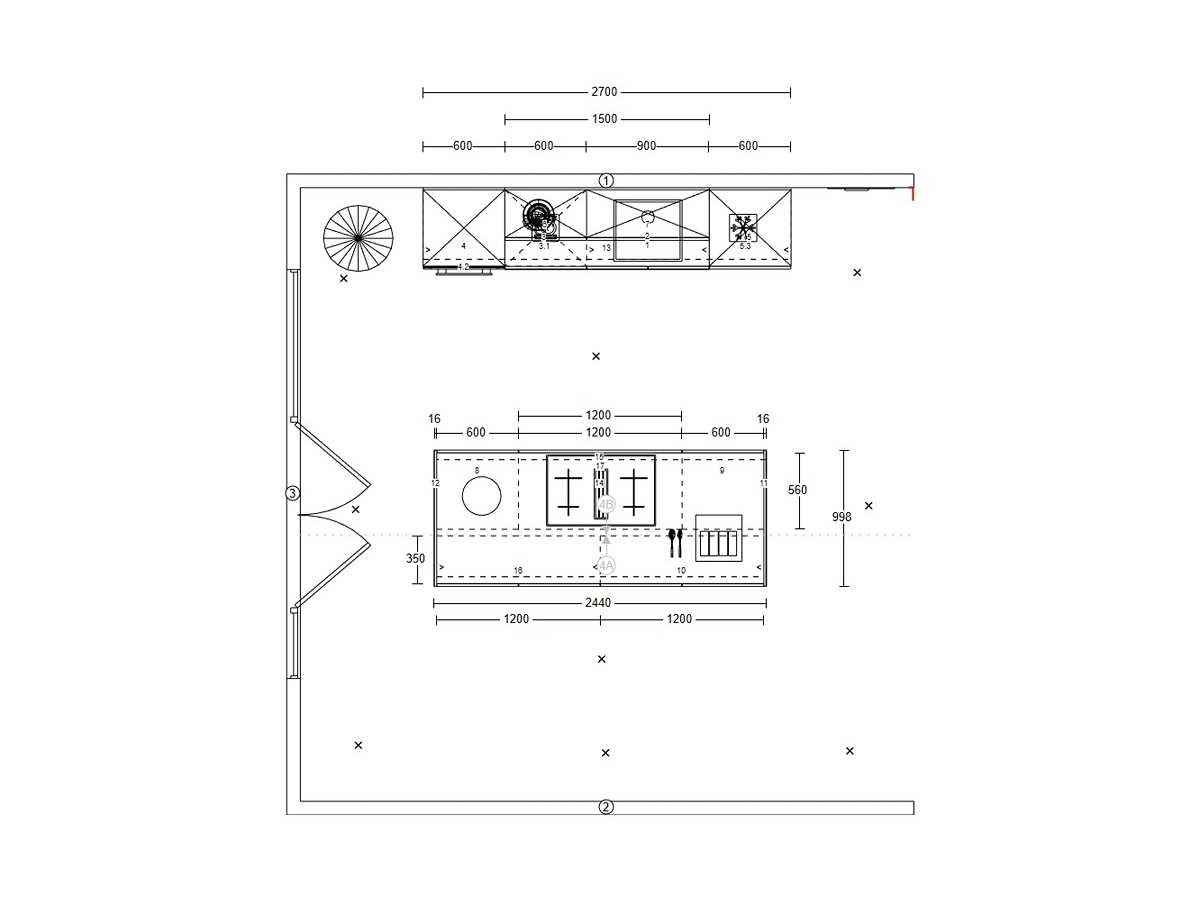 Häcker Concept130 Topsoft mat satijn lak eiland keuken - Häcker Concept130 Keukens keukens | afbeelding 10 van 31