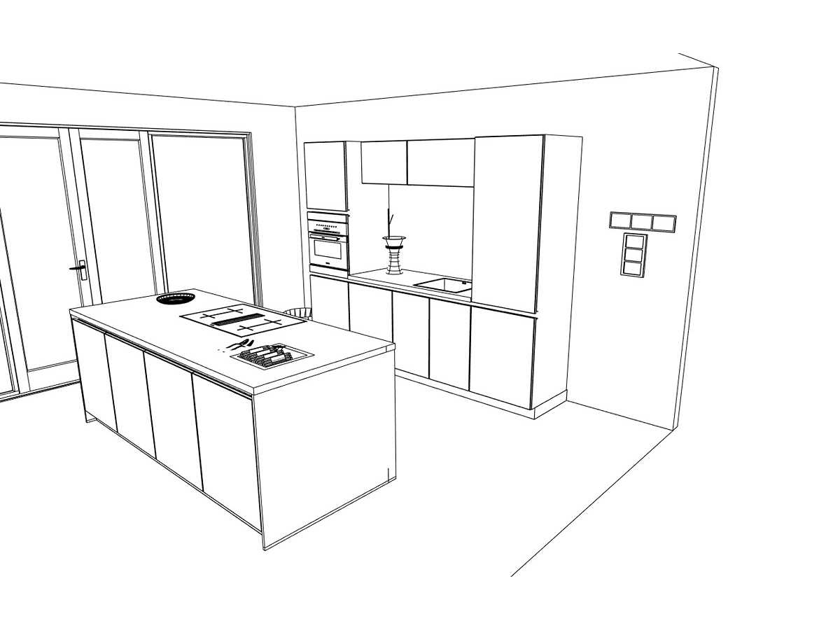 Häcker Concept130 Topsoft mat satijn lak eiland keuken - Häcker Concept130 Keukens keukens | afbeelding 16 van 31
