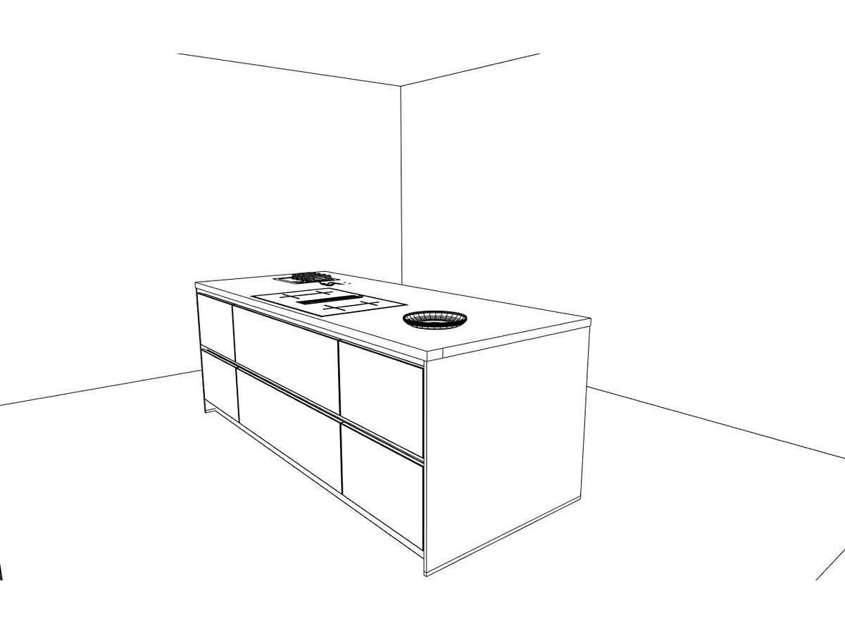 Häcker Concept130 Topsoft mat satijn lak eiland keuken - Häcker Concept130 Keukens keukens | afbeelding 20 van 31
