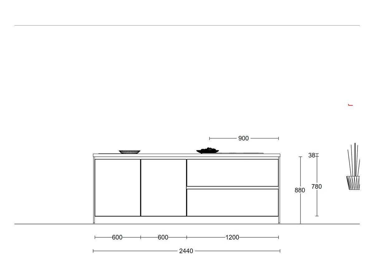 Häcker Concept130 Topsoft mat wit lak eiland keuken - Häcker Keukens keukens | afbeelding 11 van 31