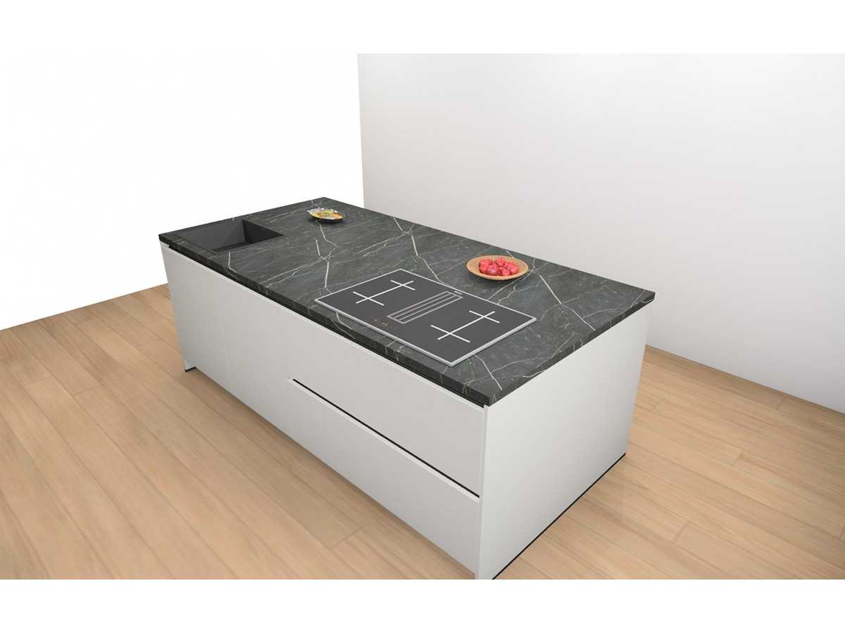 Häcker Concept130 Topsoft mat wit lak eiland keuken - Häcker Keukens keukens | afbeelding 6 van 31
