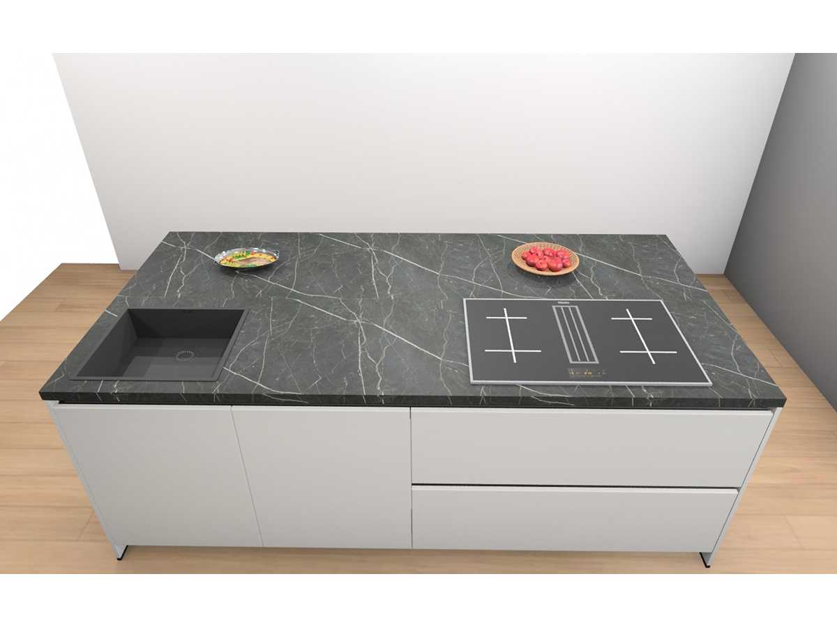 Häcker Concept130 Topsoft mat wit lak eiland keuken - Häcker Keukens keukens | afbeelding 7 van 31