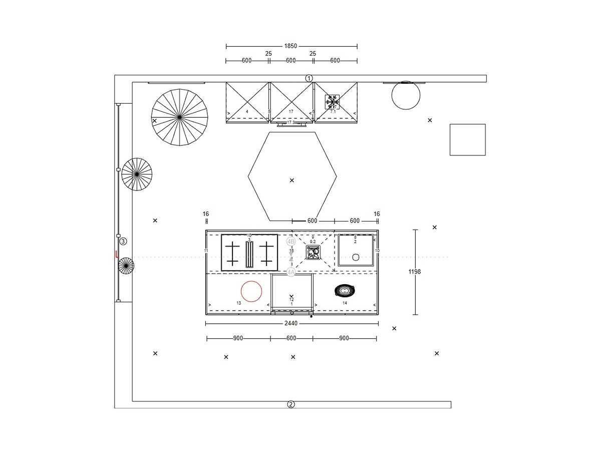 Häcker Concept130 Topsoft mat wit lak eiland keuken - Häcker Keukens keukens | afbeelding 9 van 31