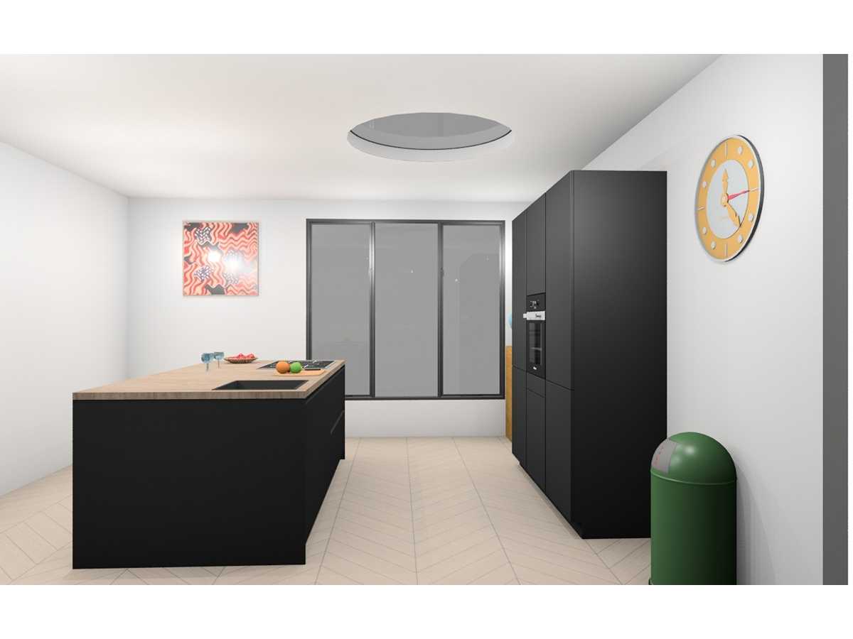 Häcker Concept130 Topsoft mat zwart lak Eiland - Häcker Concept130 Keukens keukens | afbeelding 6 van 29