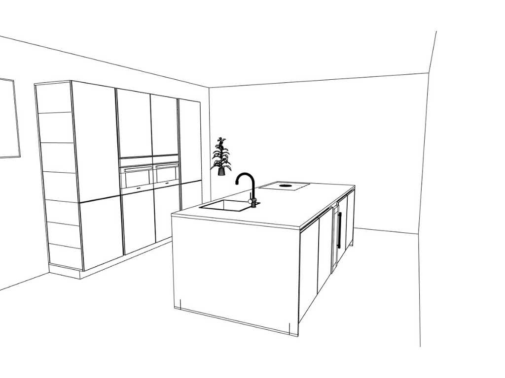 Häcker Concept130 TopSoft parelgrijs mat Eiland keuken - Häcker Keukens keukens | afbeelding 13 van 20