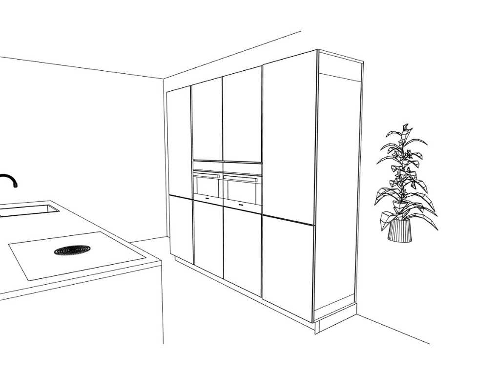 Häcker Concept130 TopSoft parelgrijs mat Eiland keuken - Häcker Keukens keukens | afbeelding 17 van 20