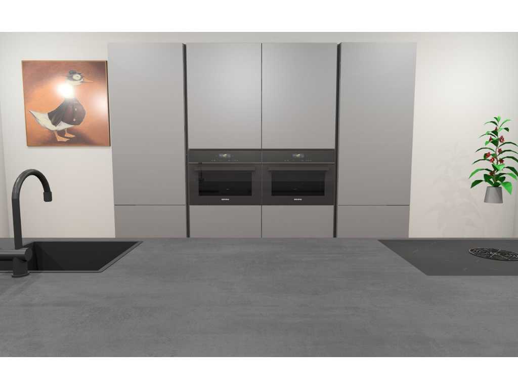 Häcker Concept130 TopSoft parelgrijs mat Eiland keuken - Häcker Keukens keukens | afbeelding 4 van 20