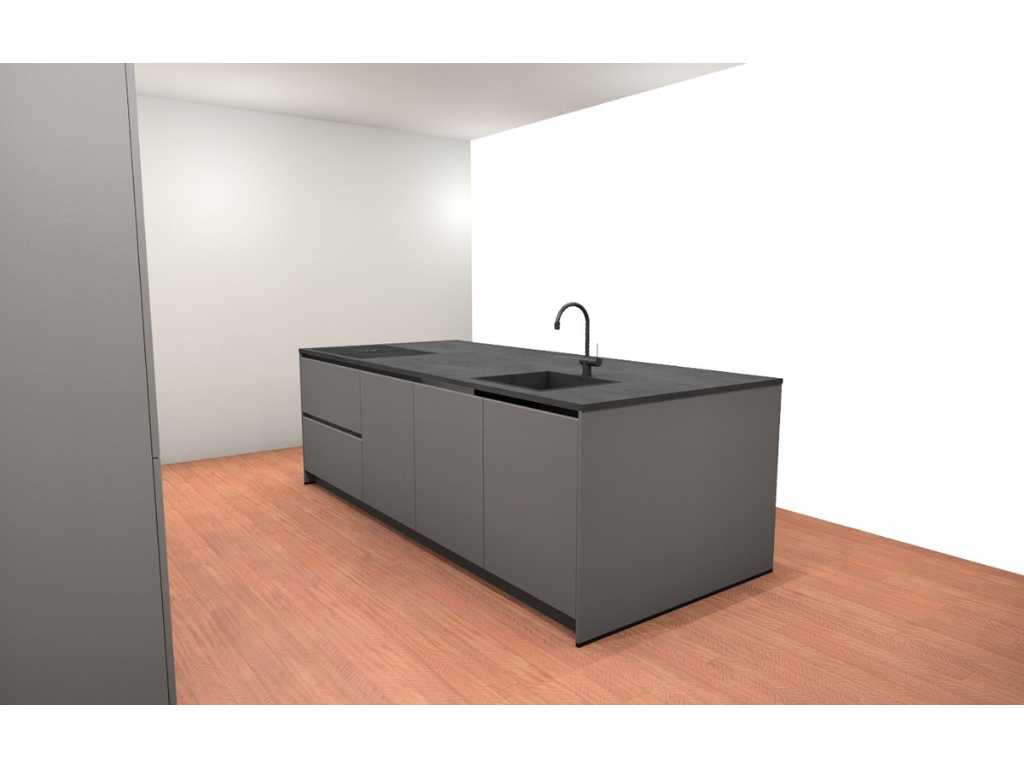 Häcker Concept130 TopSoft parelgrijs mat Eiland keuken - Häcker Keukens keukens | afbeelding 6 van 20