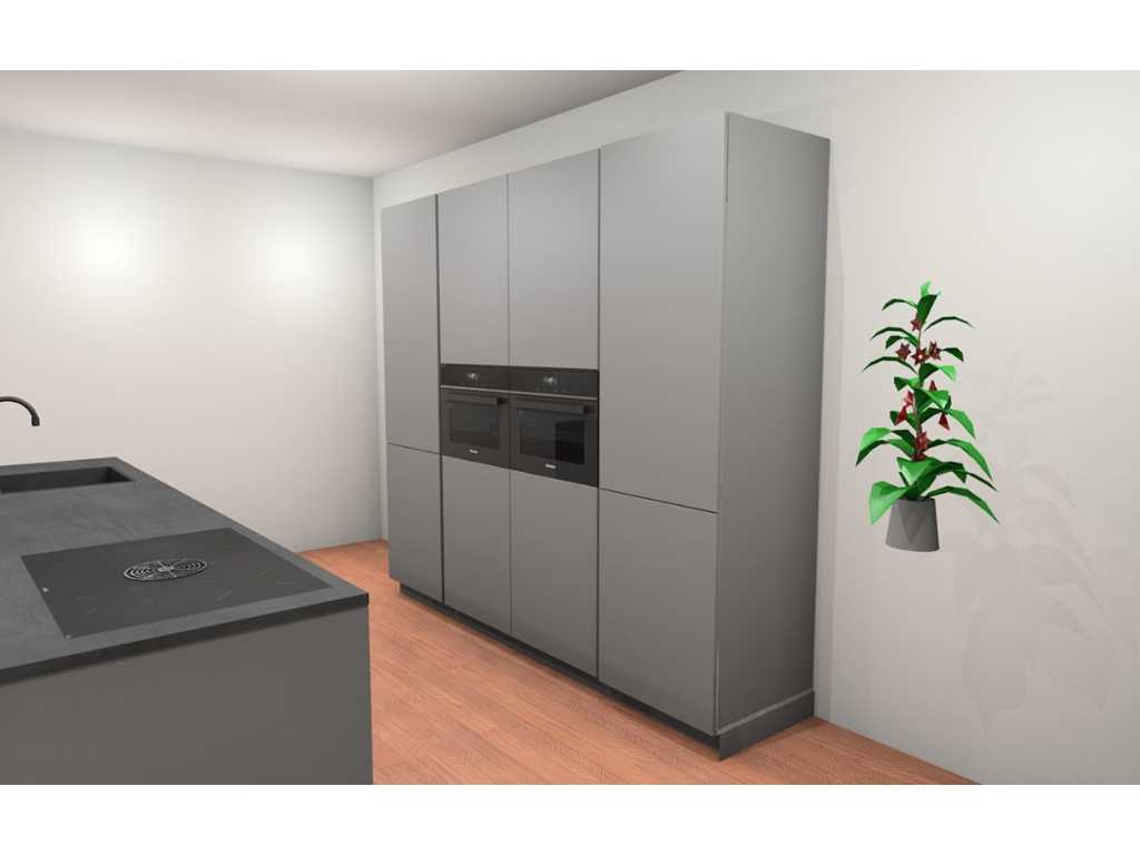 Häcker Concept130 TopSoft parelgrijs mat Eiland keuken - Häcker Keukens keukens | afbeelding 9 van 20