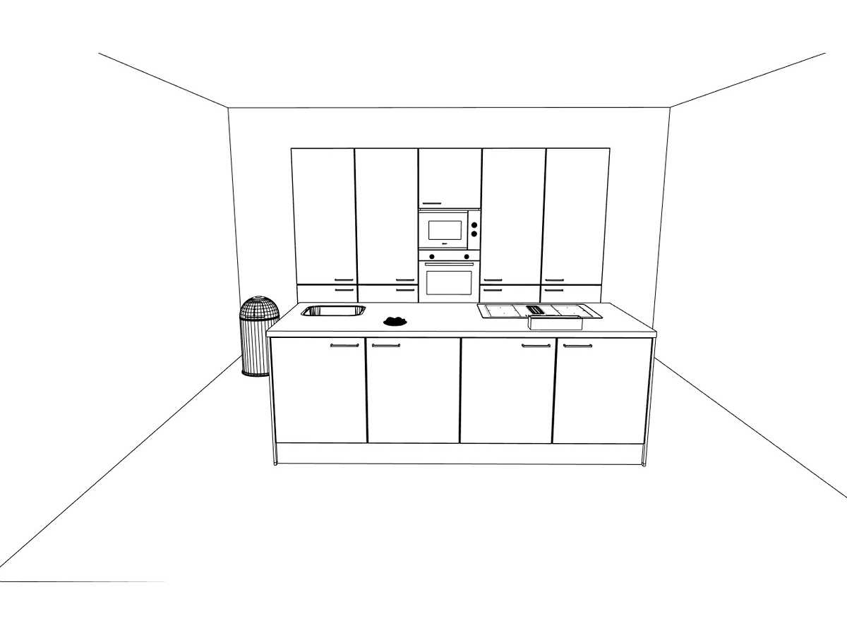 Häcker Concept130  Topsoft zwart mat  eiland - Häcker Concept130 Keukens keukens | afbeelding 13 van 23