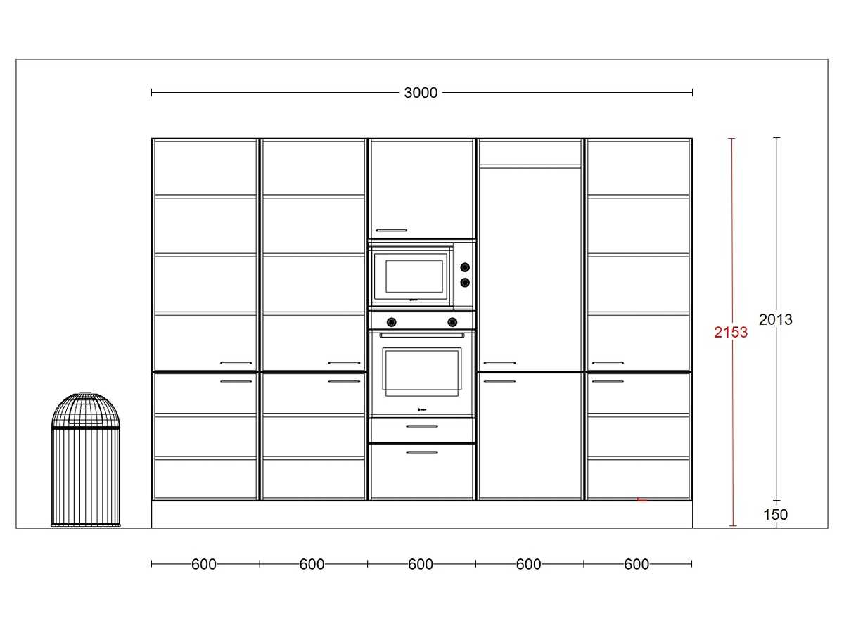 Häcker Concept130  Topsoft zwart mat  eiland - Häcker Concept130 Keukens keukens | afbeelding 19 van 23