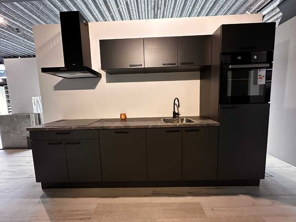 Häcker Concept130 UNO grafiet mat recht keuken - Häcker Keukens keukens | afbeelding 2 van 20