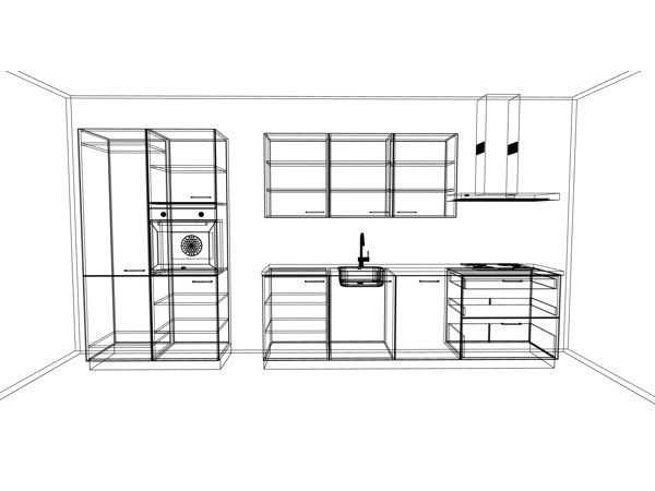 Häcker Concept130 wit hoogglans recht opgestelde keuken - Häcker Keukens keukens | afbeelding 8 van 20