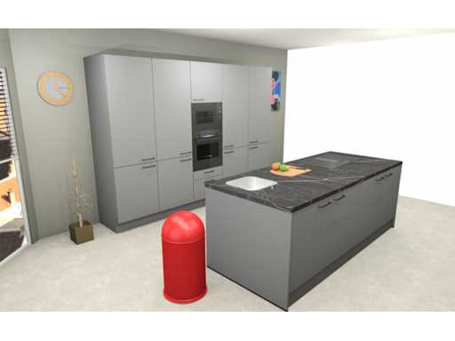 Häcker Concept130 Topsoft Parelgrijs mat Eiland - Häcker Keukens keukens | afbeelding 4 van 29