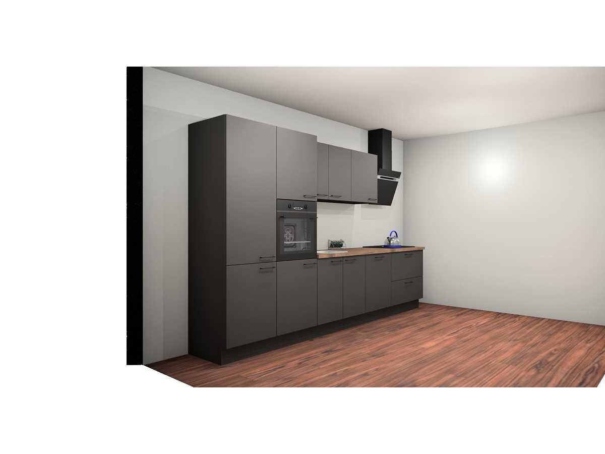 Häcker TopSoft grafiet mat Recht Keuken - Häcker Concept130 Keukens keukens | afbeelding 4 van 15