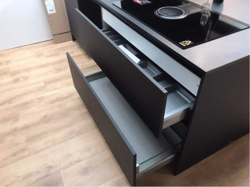 Nobilia EasyTouch Zwart Eiland keuken - Nobilia Keukens keukens | afbeelding 10 van 29