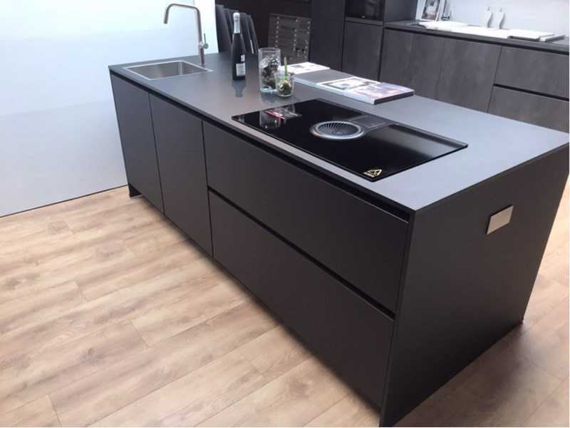 Nobilia EasyTouch Zwart Eiland keuken - Nobilia Keukens keukens | afbeelding 14 van 29