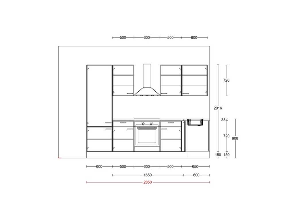 Nobilia Laser Decor zwart beton hoek keuken - Nobilia Keukens keukens | afbeelding 13 van 16