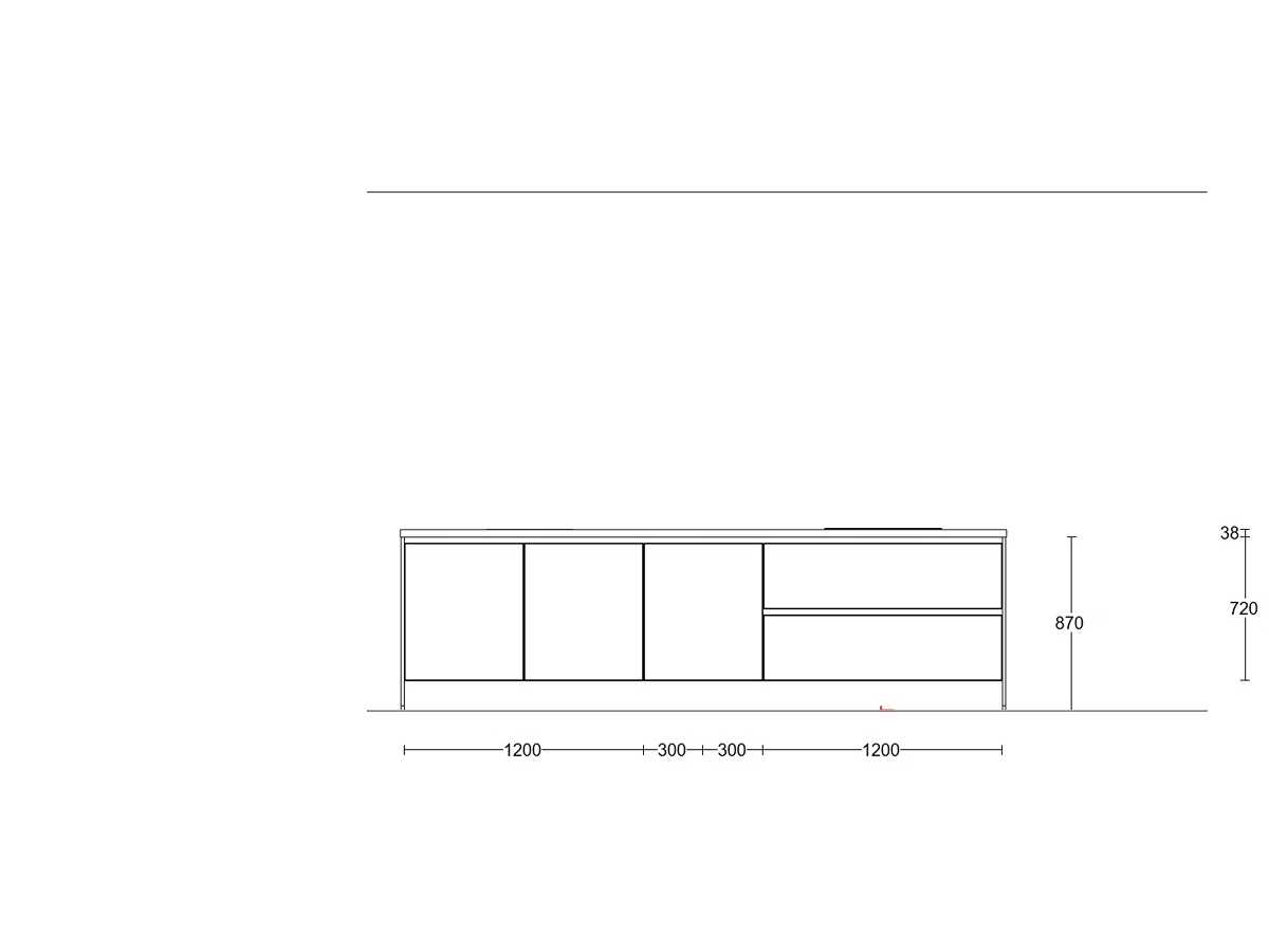 Nobilia Riva Decor Beton grijs Eiland keuken - Nobilia Keukens keukens | afbeelding 14 van 21
