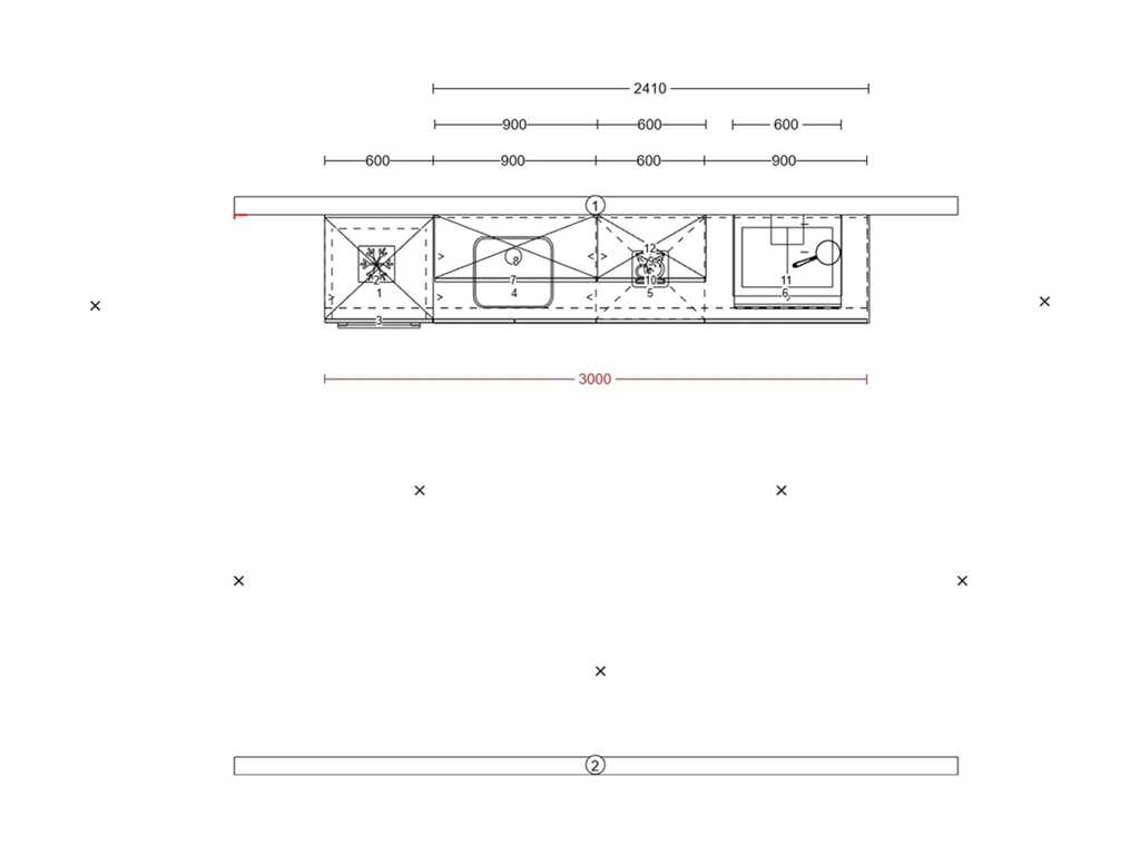 Nobilia - Riva Decor Beton grijs - Keukenopstelling - Nobilia Keukens keukens | afbeelding 5 van 16