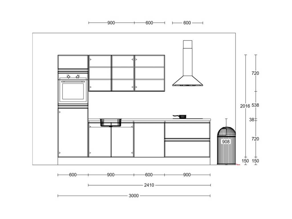 Nobilia - Riva Decor Beton grijs - Keukenopstelling - Nobilia Keukens keukens | afbeelding 7 van 16