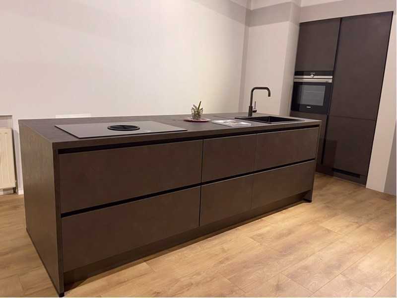 Nobilia Riva decor beton terra grijs - Nobilia Keukens keukens uit voorraad leverbaar